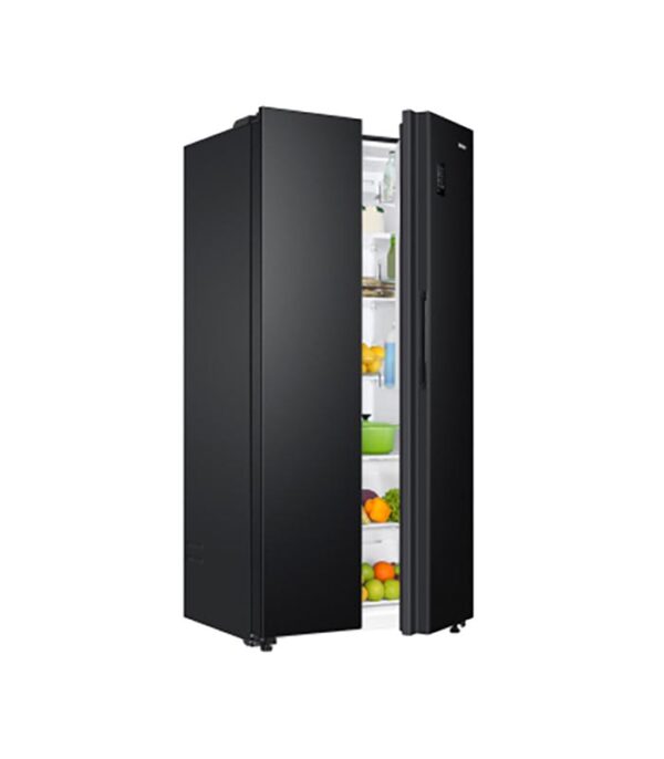 Haier HRF522IBS Side by Side RefrigeratorBlack Best price in Multan