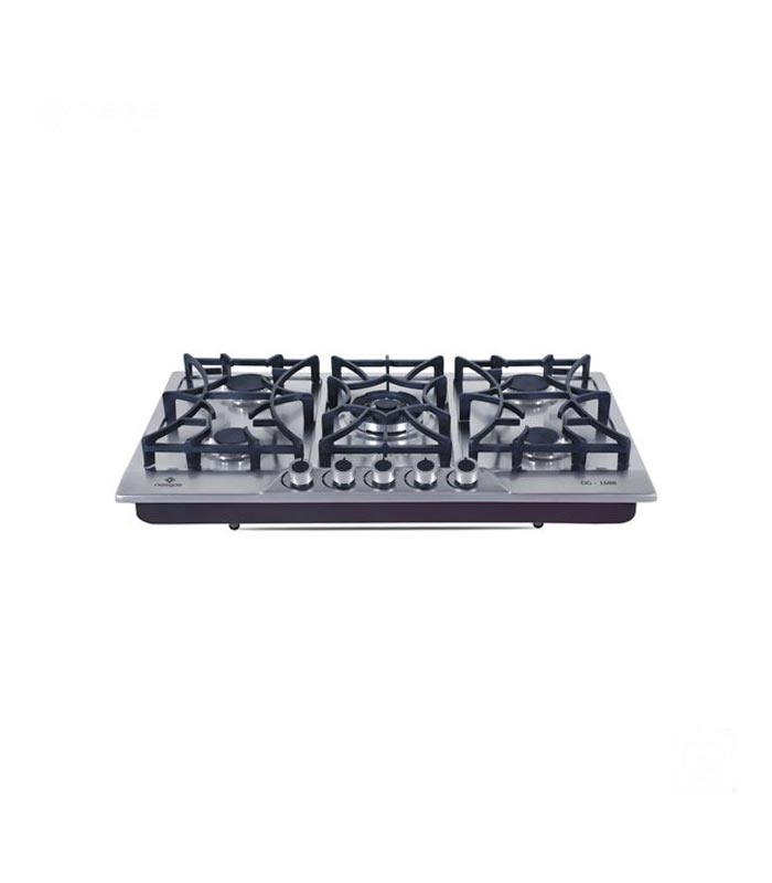 Nasgas DG555 Hob 5 Burners Stainless Steel Best Price in Multan