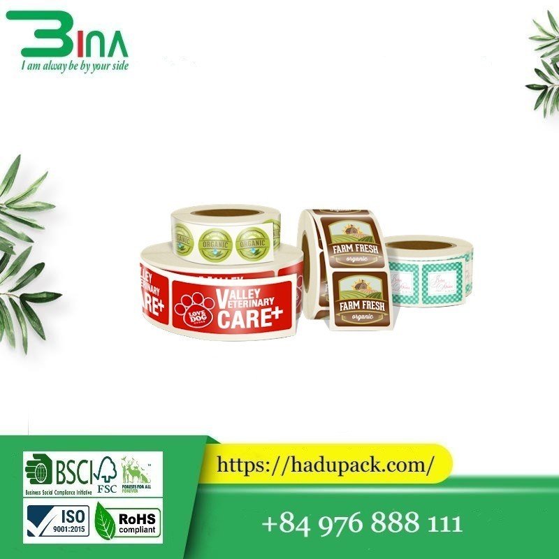 Vinyl Labels BINA VIET NAM INTERNATIONAL LIMITED COMPANY