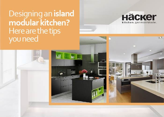 Designing an island modular kitchen? Here are the tips