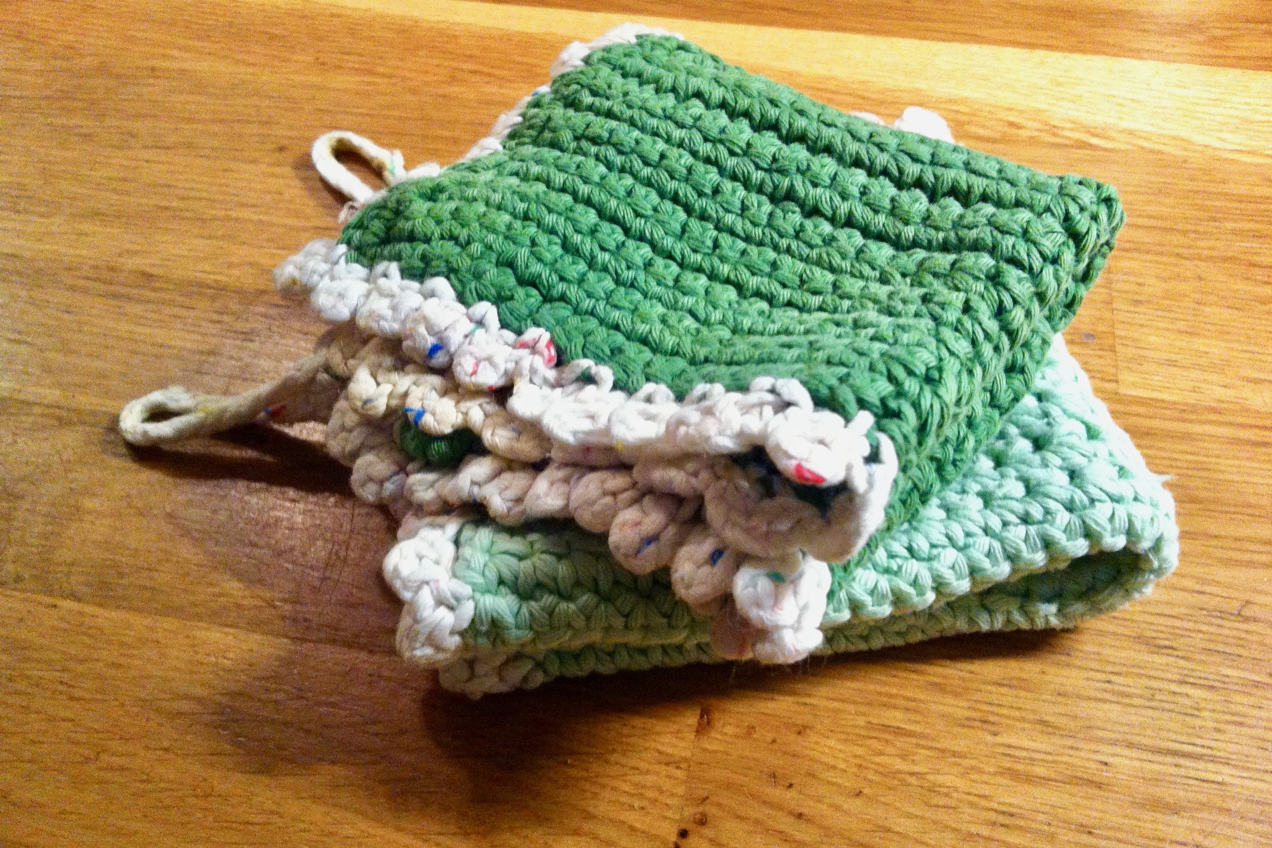 Topflappen haekelmonster