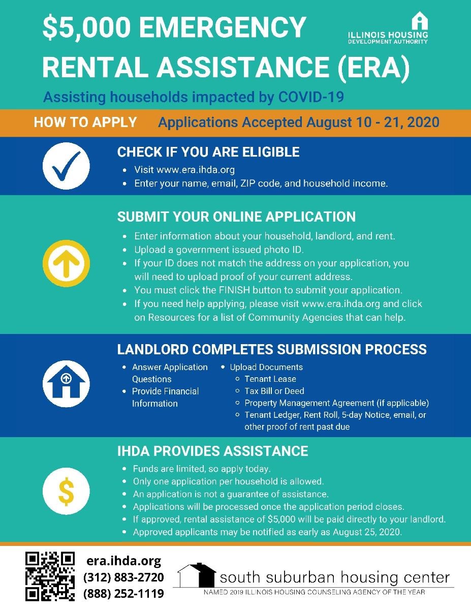 Emergency Funding Rental Assistance Housing Authority of Elgin