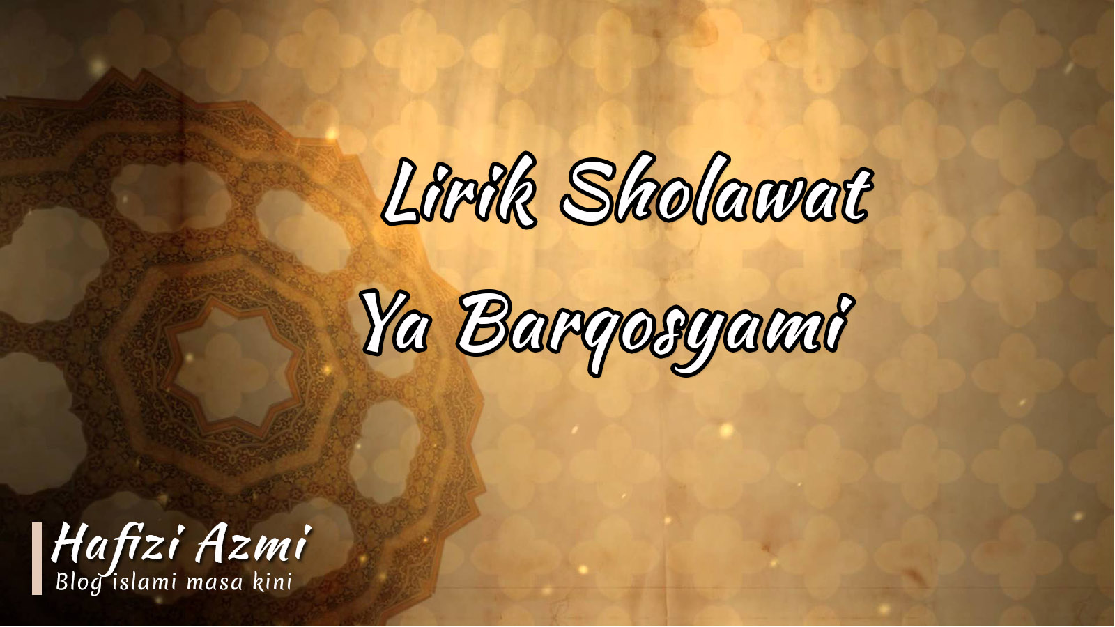 Lirik Ramadhan Az Zahir