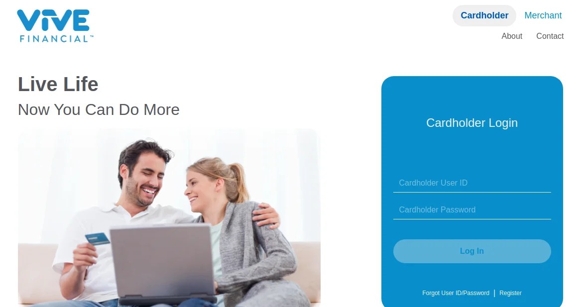 Home Page [merchant.vivecard.com]