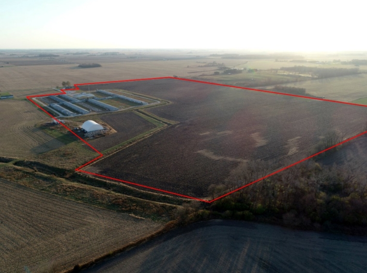 Illinois Farm For Sale Iroquois County Egg Farm Hageman Realty, Inc.