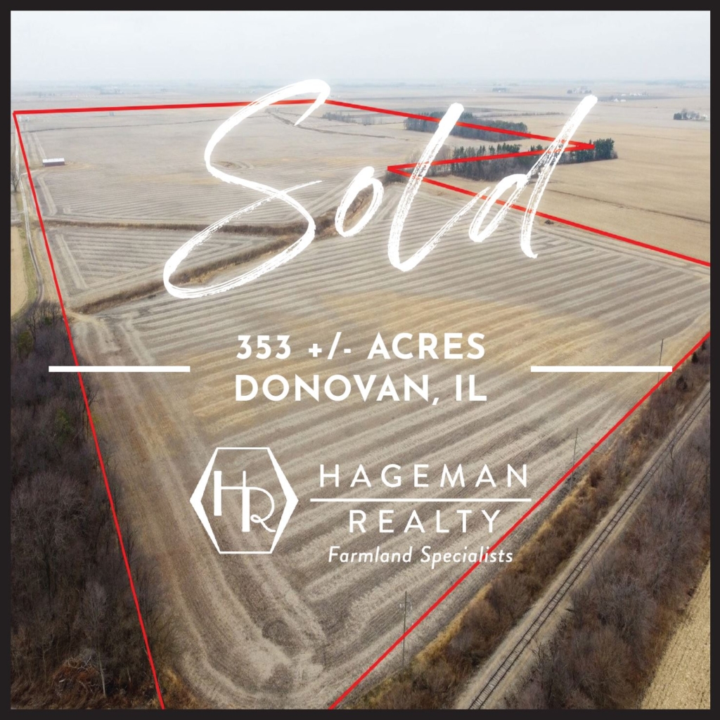 Illinois Farm For Sale Iroquois County, IL 353 +/ Acres Hageman