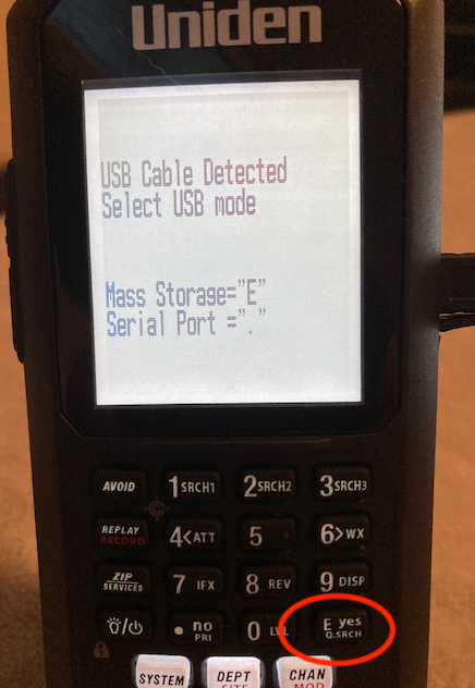 Programming a Uniden Scanner With Sentinel - John's Tech Blog