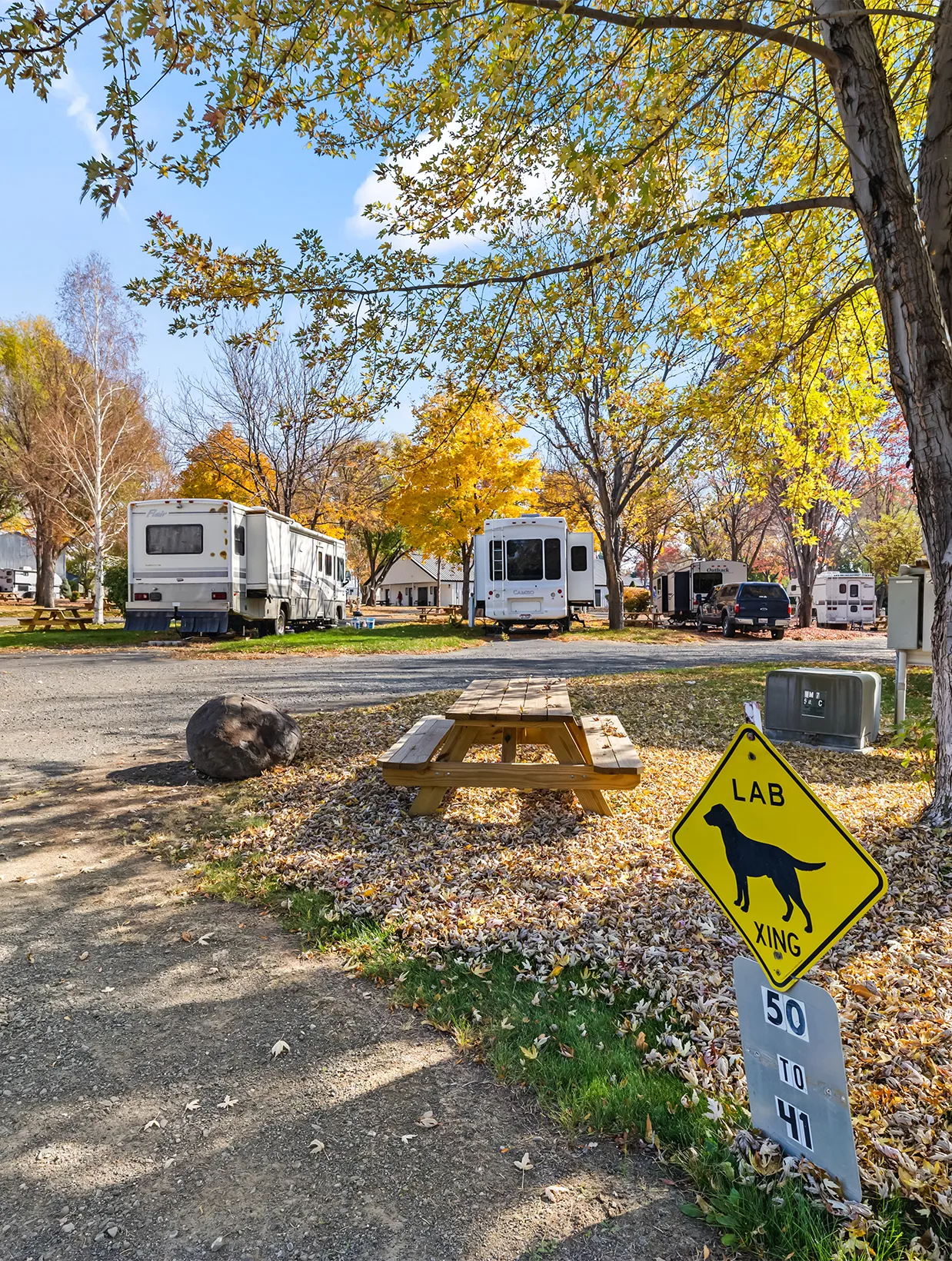 HAGERMAN RV VILLAGE to our RV park in the picturesque town of