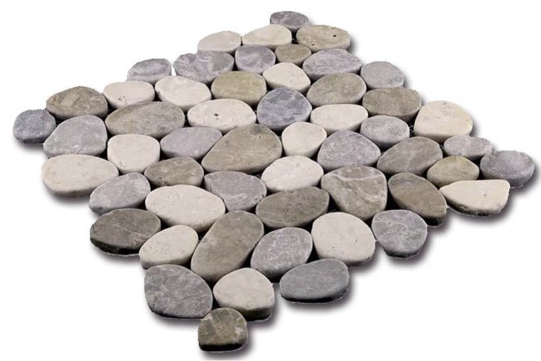 石材タイル ISLAND STONE Level Pebble Marble｜タイル｜室内床タイル｜玄関・庭タイル｜HAGS (ハグス) ｜リノベアイテム、オシャレ建材の通販