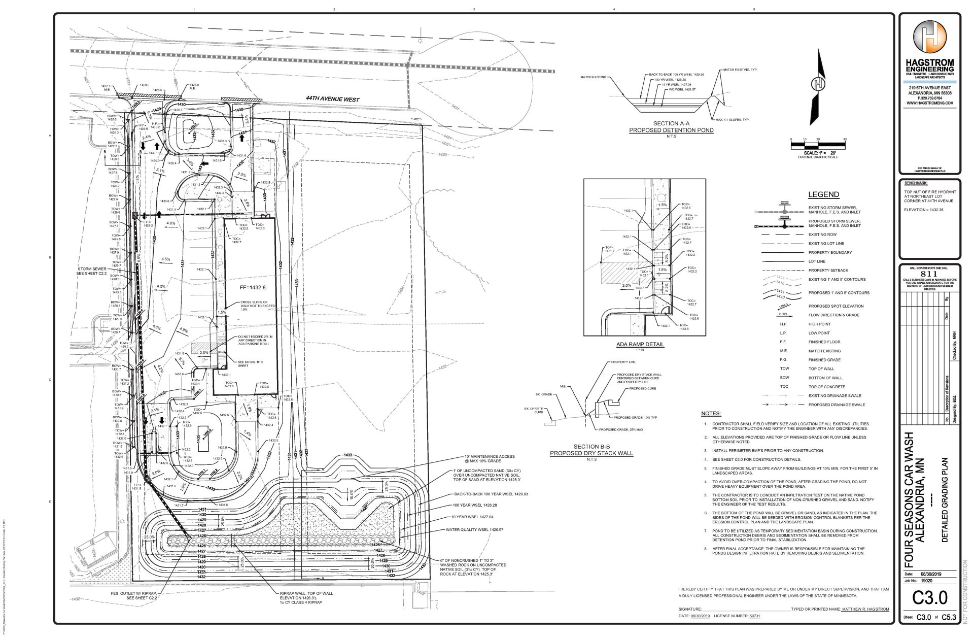 Zips Car Wash Alexandria, MN Hagstrom Engineering