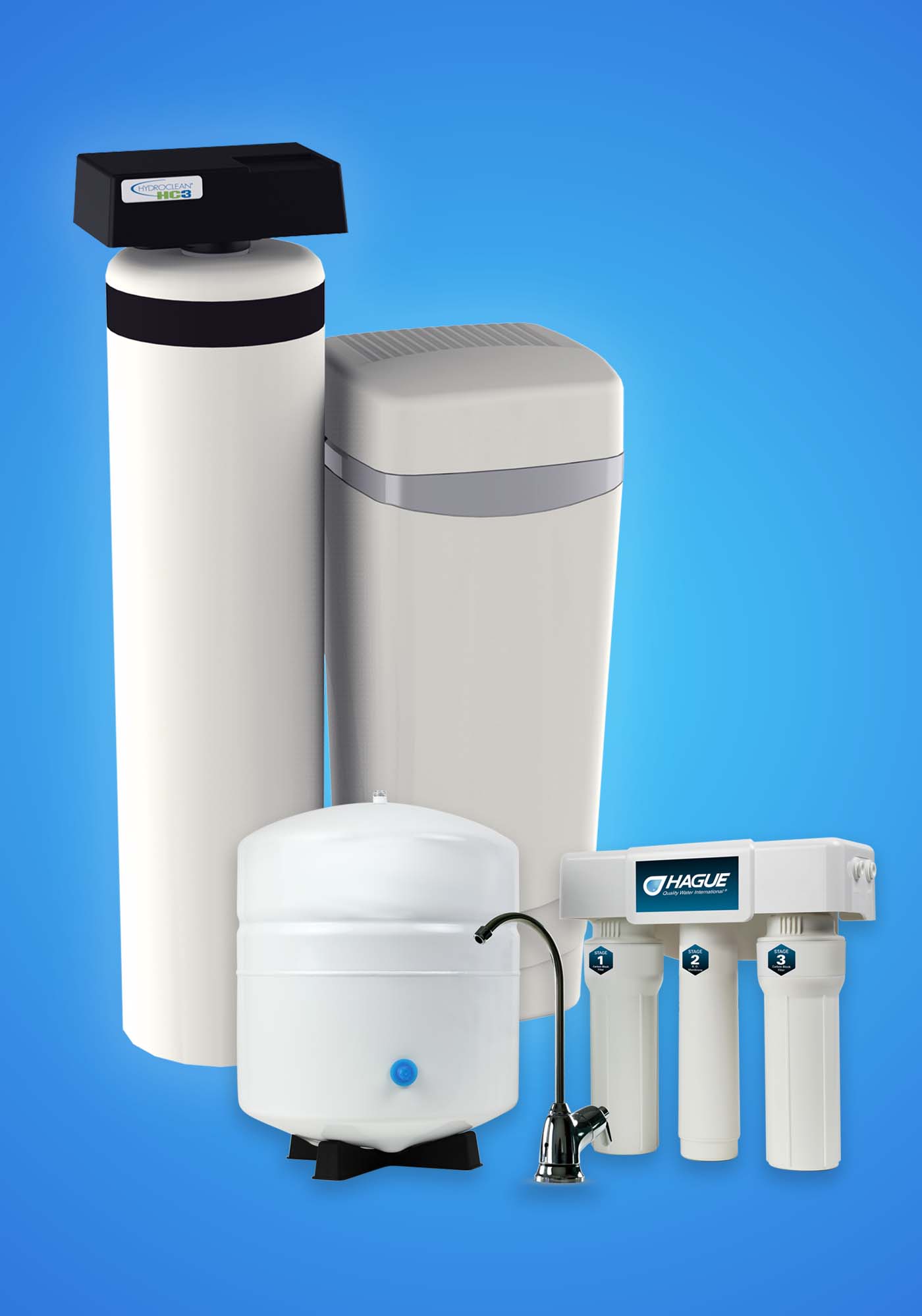 HC3-25CX Water Treatment Pack - Hague Water Conditioning