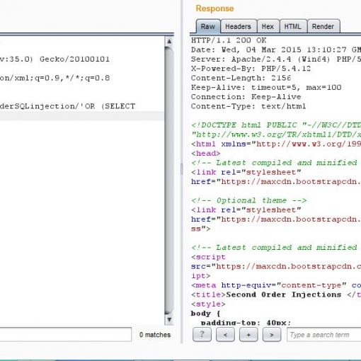 Second Order SQL Injection Explained with Example