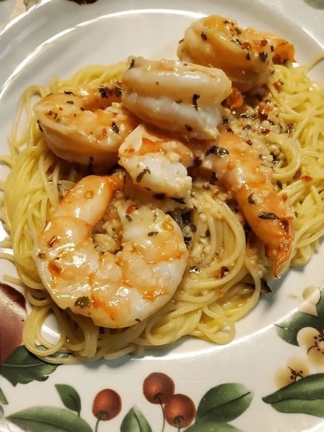 Lemon Garlic Shrimp! - Skinny Daily Recipes