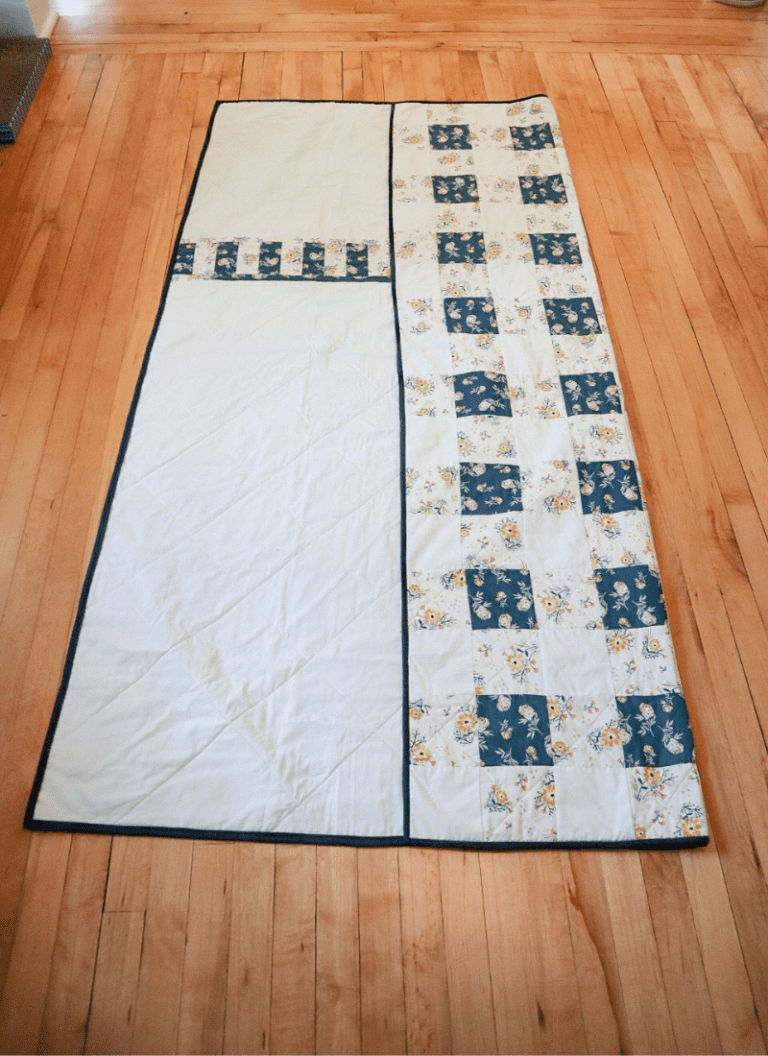 How to Fold a Quilt for a Quilt Ladder Hailey Stitches