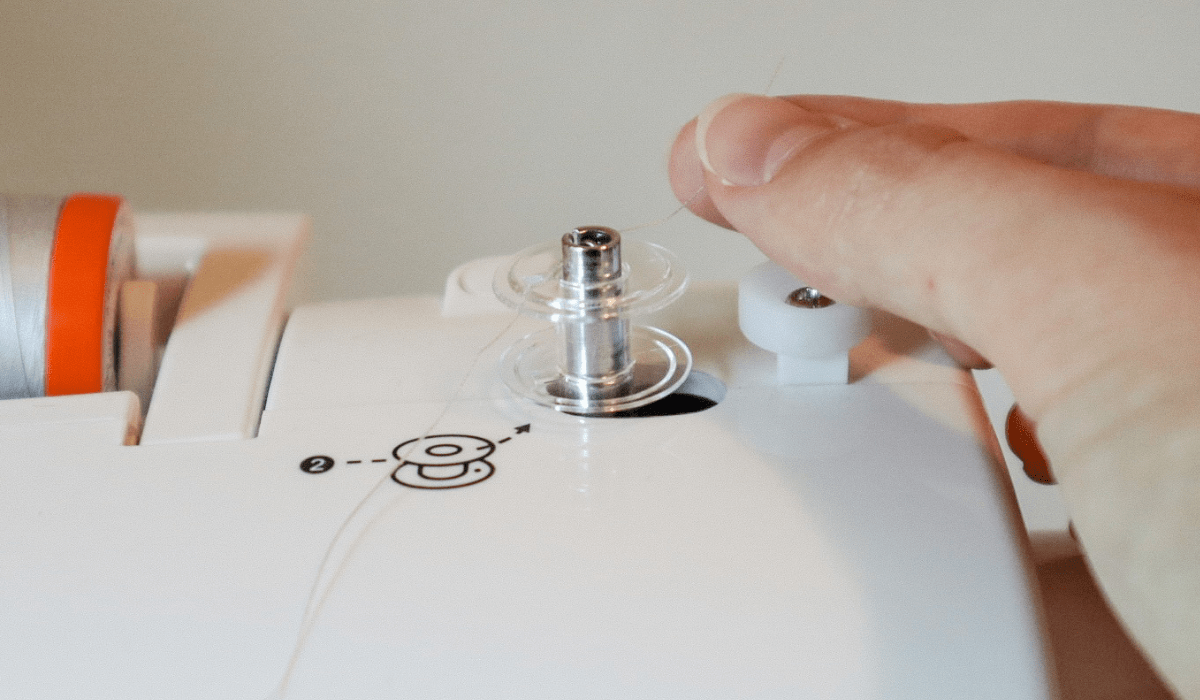 How to Wind and Insert a Bobbin into a Singer Tradition Sewing Machine