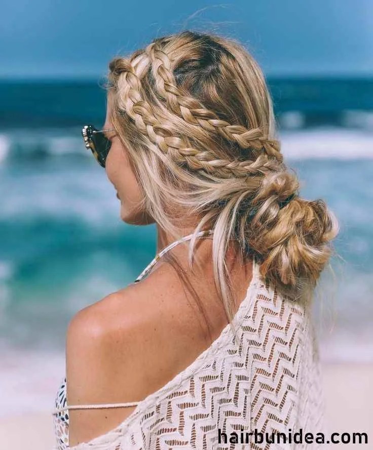 Wet Hair Bun Trend Requires No Styles Hair Bun Idea