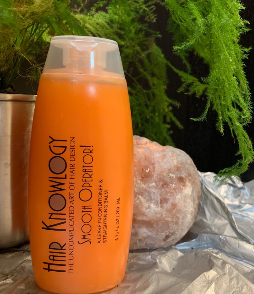 Smooth Operator LeaveIn Conditioner and Straightening Balm Hair Knowlogy