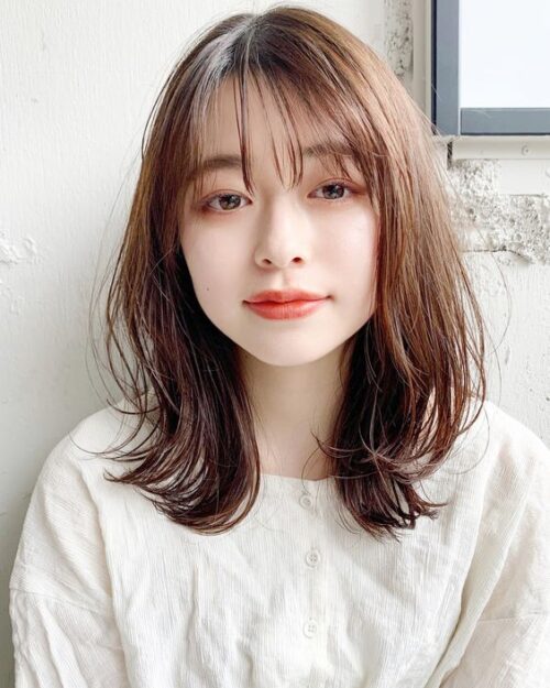エラ張り顔さんの髪型は前髪ありなし？30代40代のベース顔に似合う髪型21選 Hair Recipe