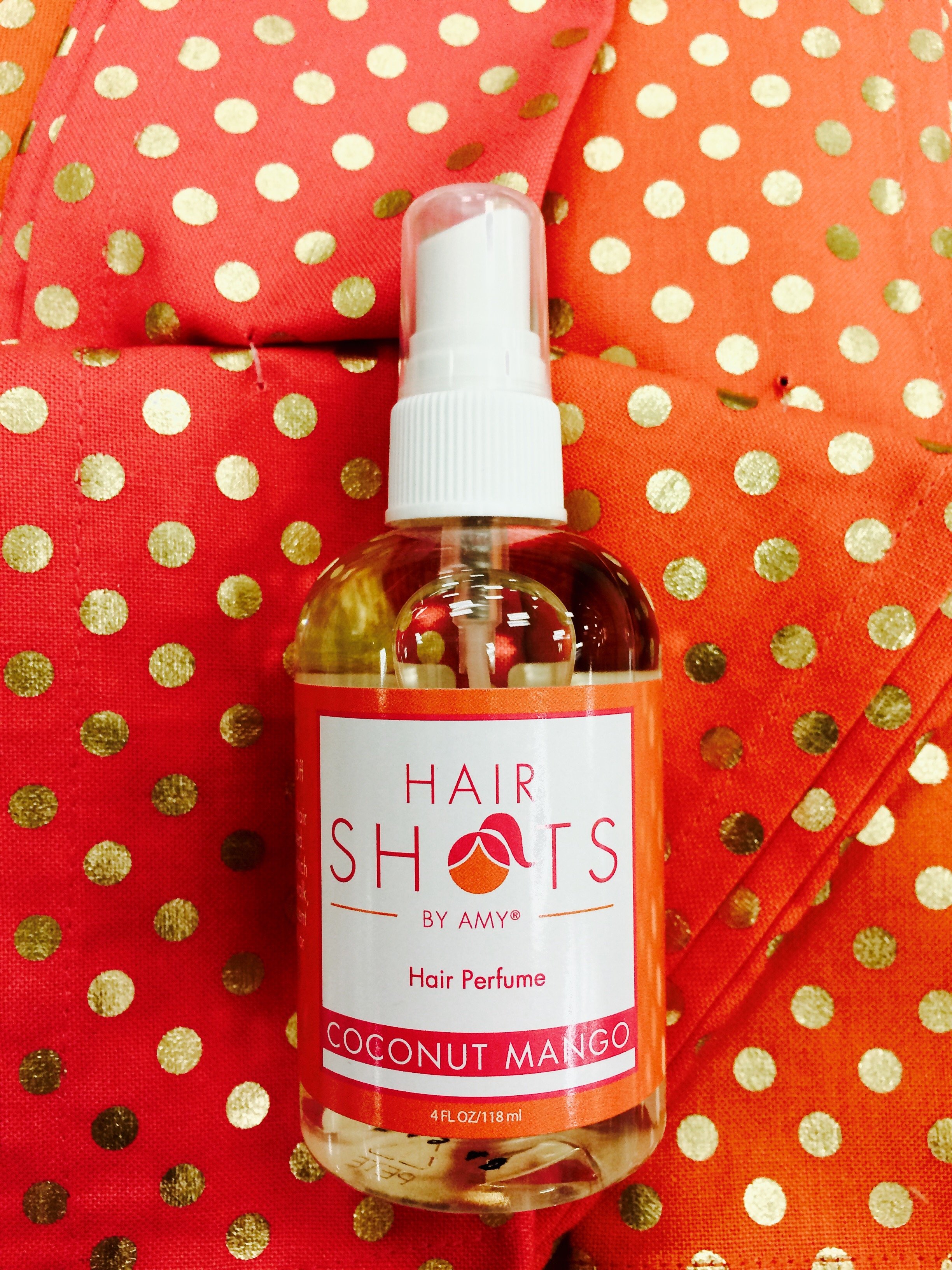 Coconut Mango and Summer Hair Scents Dreaming Hair Shots