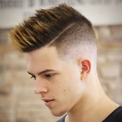 25 Faux Hawk Hairstyles for Boys to Steal The Limelight