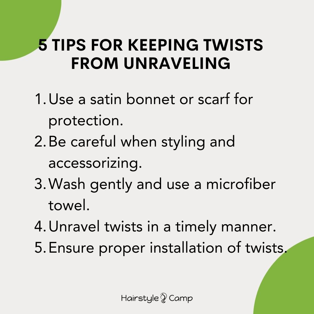 How to Keep Twists from Unraveling, According to Pro