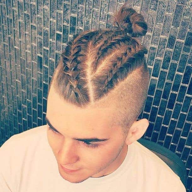 25 Fresh Man Bun Undercut Hairstyles to Try in 2020