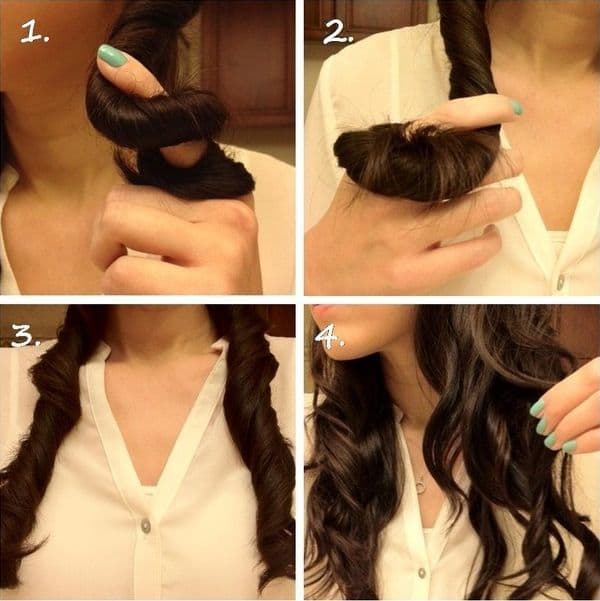 7 Easy Ways to Curl Hair Without Heat In 5 Minutes HairstyleCamp