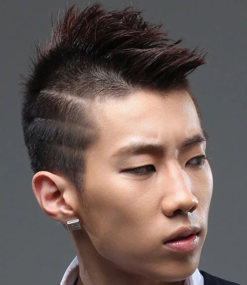 Fun an Edgy Asian Men Hairstyles