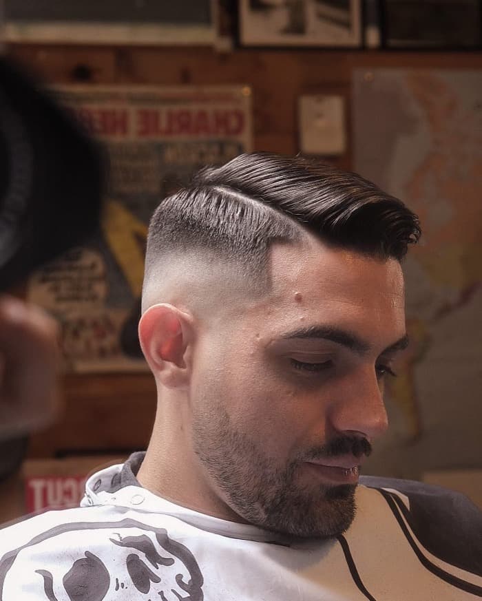 Comb Over Haircut Men 2022