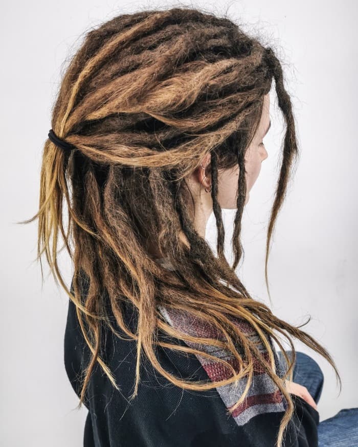 How to Grow Dreads Hairstyle on Point