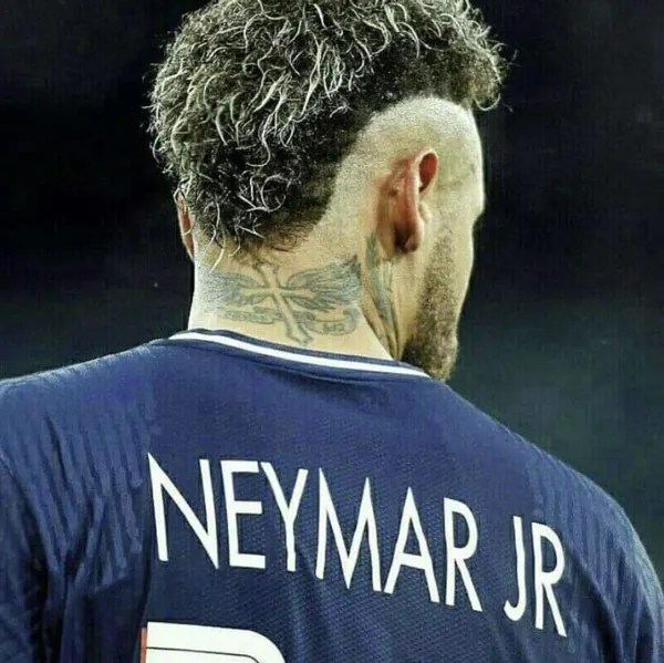 Neymar Haircut 2022 Back