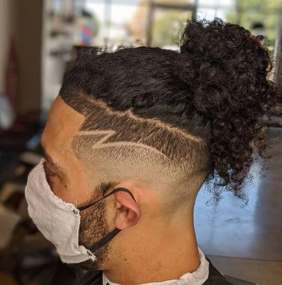 28 Flashy Lightning Bolt Haircut Designs That Are Trending Right Now