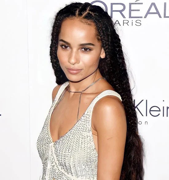 9 Zoe Kravitz Braids for Fearless Stylish Women