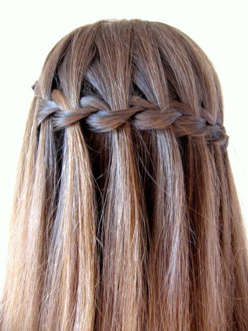 Perfect Waterfall Braid Hairstyles How To