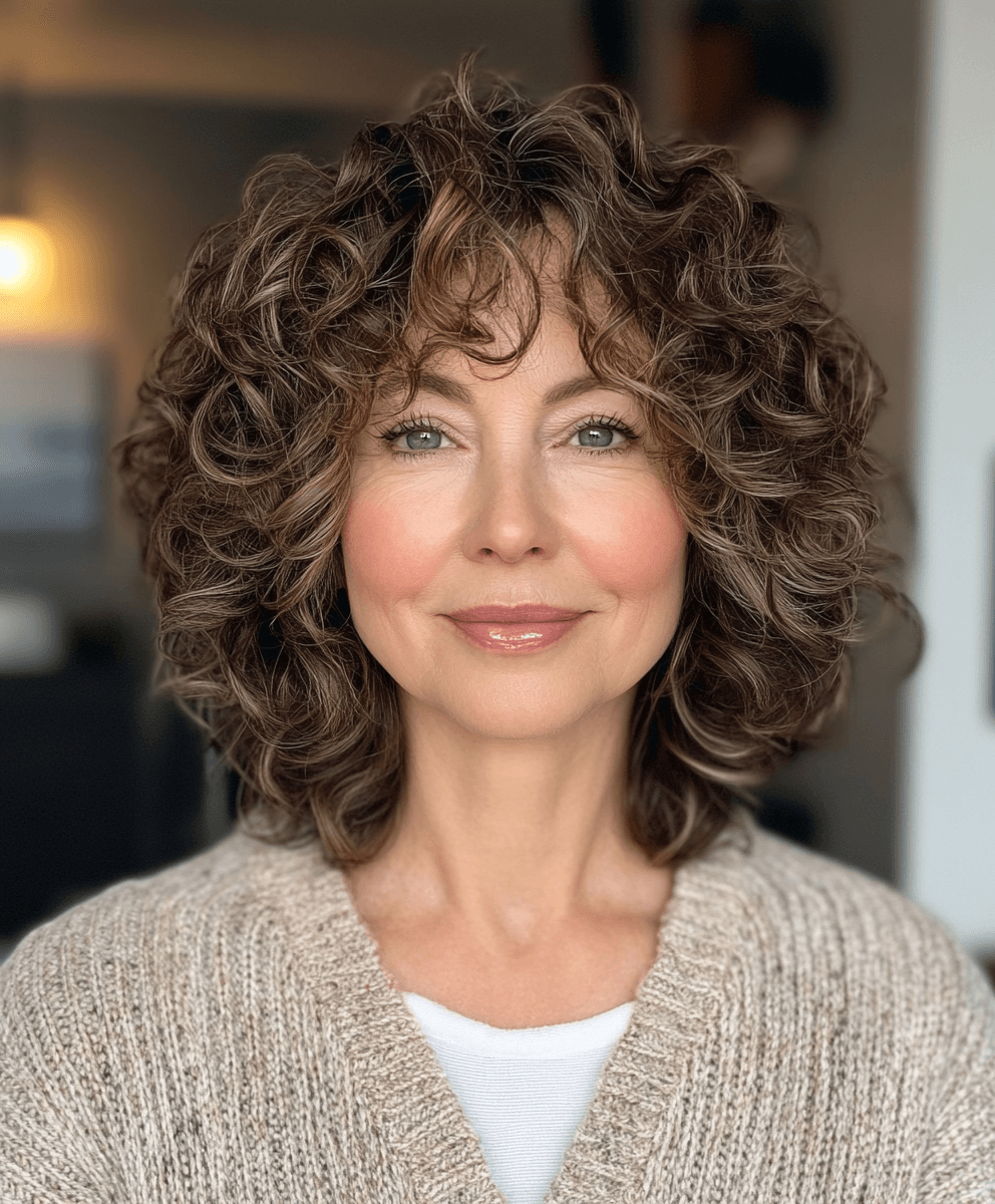 Top 51 Curly Hairstyles For Women Over 50 Chic And Trendy Looks Hair