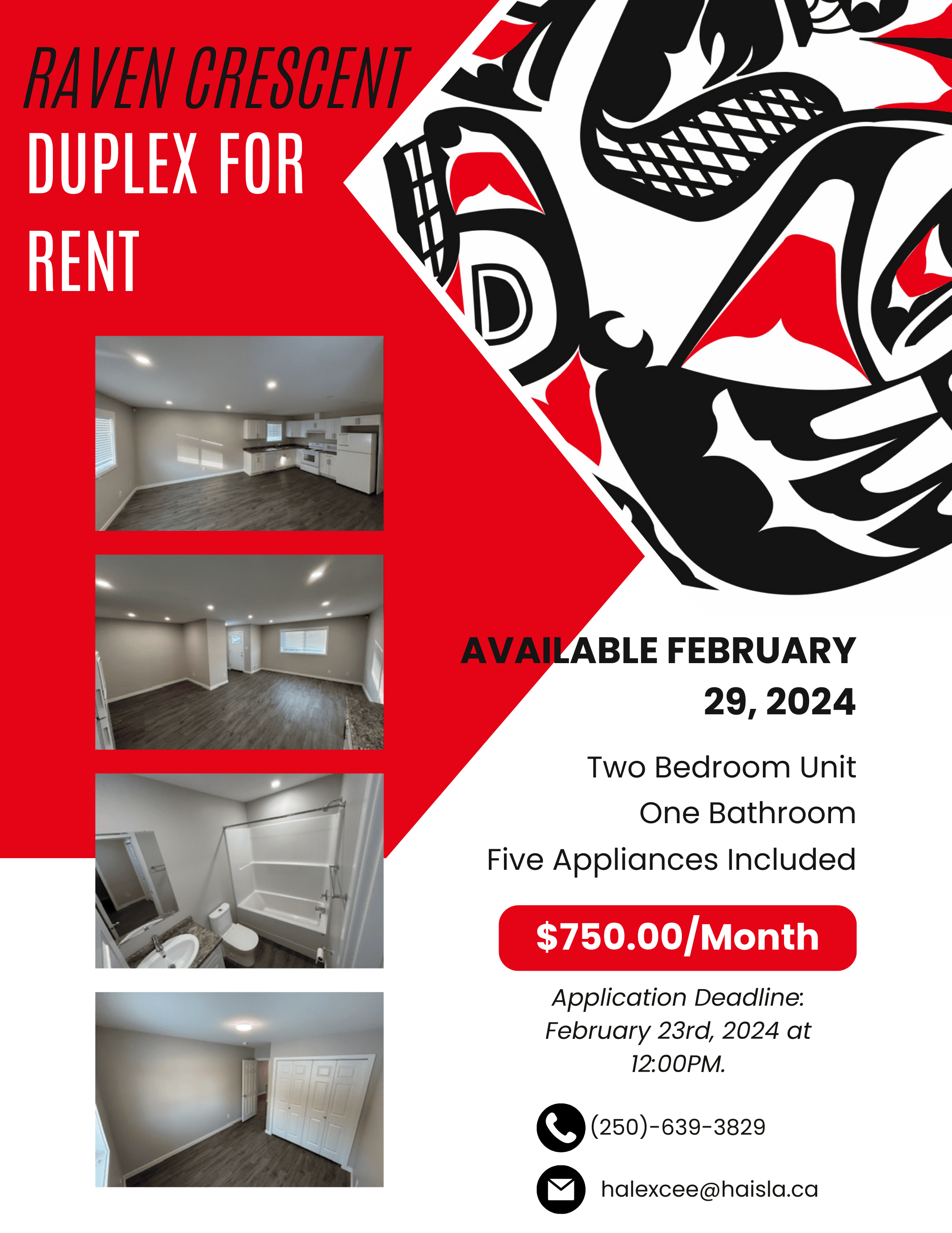 Duplex For Rent Haisla Nation Council