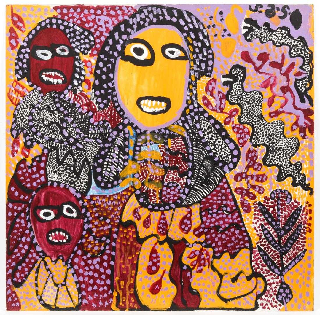 Saint Jacques Smith Oil on Wood Haitian Art Gallery at HaitianMasters