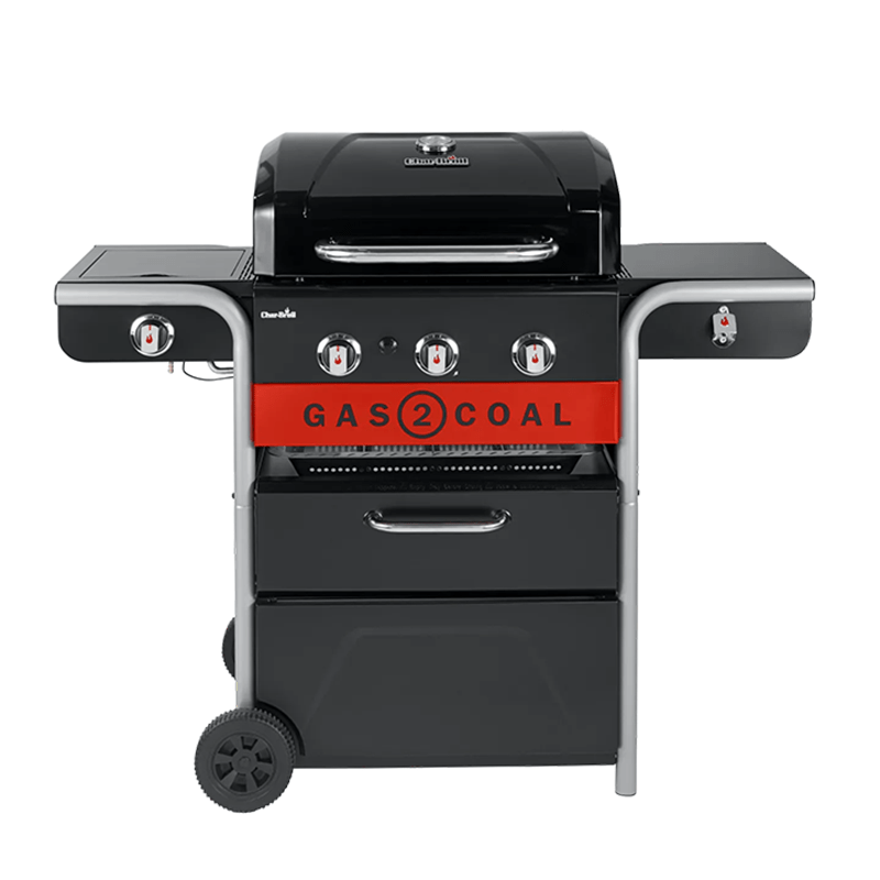 CHARBROIL HYBRID GAS TO COAL BBQ 3 BURNERS Hajj Electronics