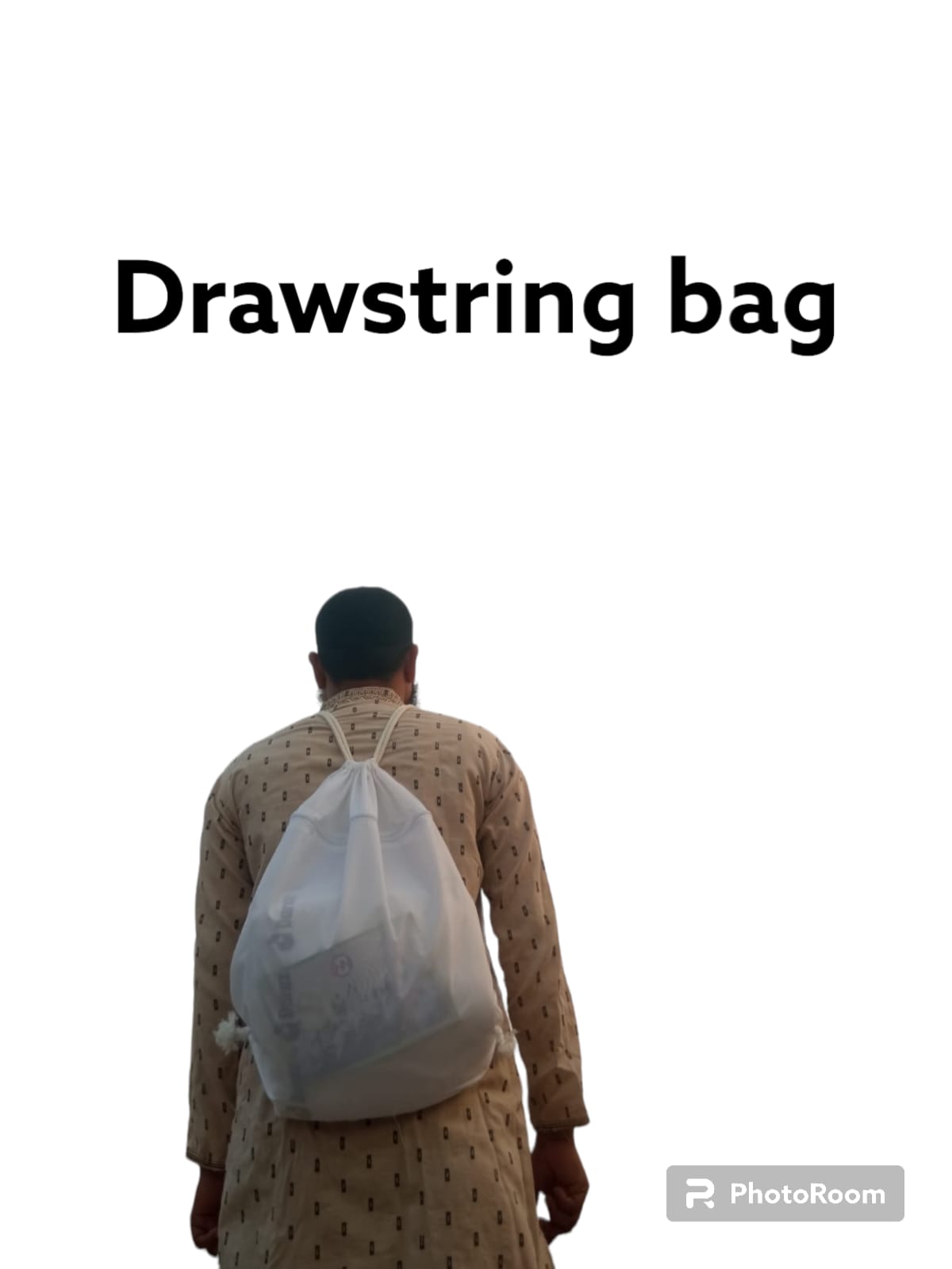 Waterproof Draw String Bag For Travel Macca Madina Hajj Mart BD