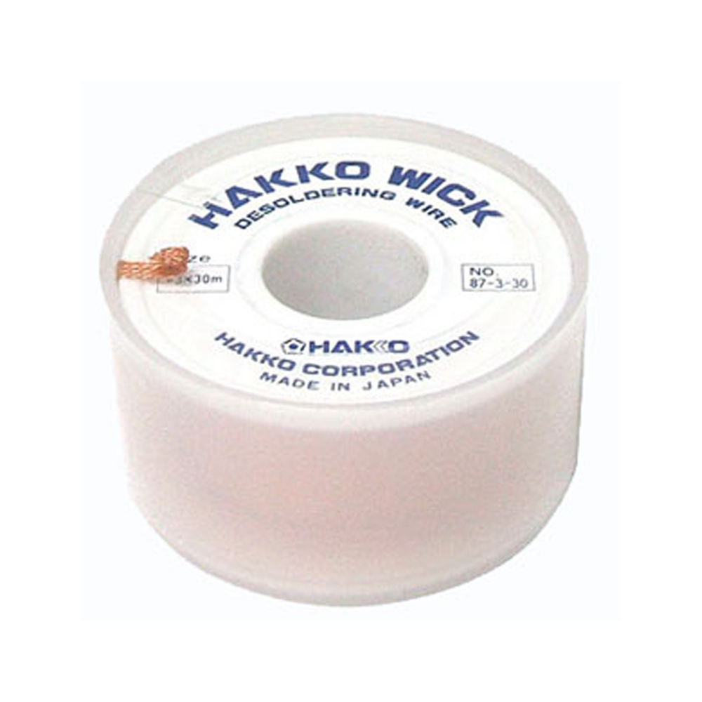 Hakko WICK No.3 2.0mm x 30m Desolder Braid HAKKO UK