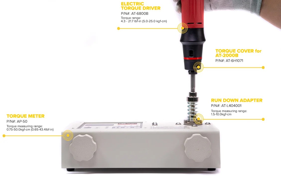 Adjusting and Measuring the Torque Value of your CHP Electric Torque Driver