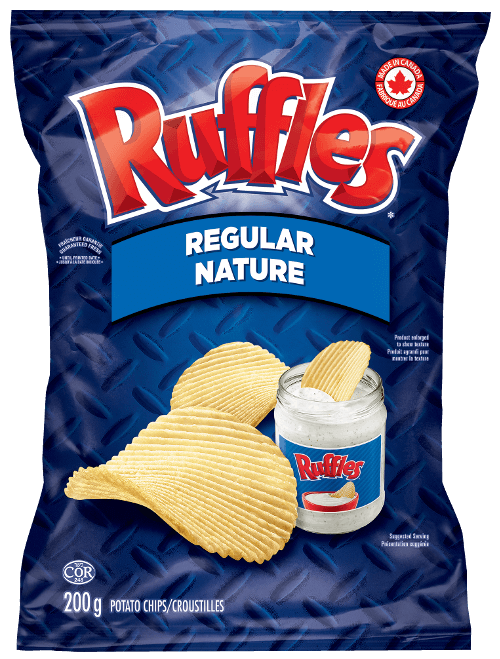 RUFFLES® REGULAR Potato chips IlmHub Halal Foods & Ingredients