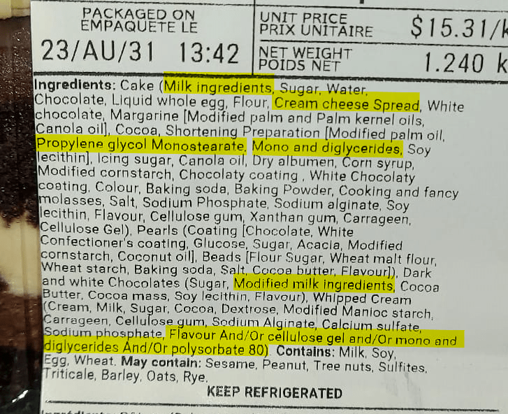 Kirkland Signature Tuxedo Cake IlmHub Halal Foods & Ingredients