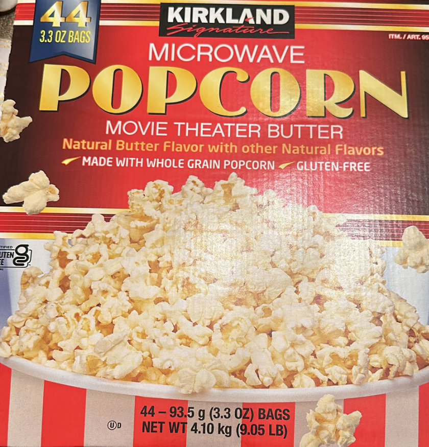 Kirkland Signature Microwave PopCorn IlmHub Halal Foods & Ingredients