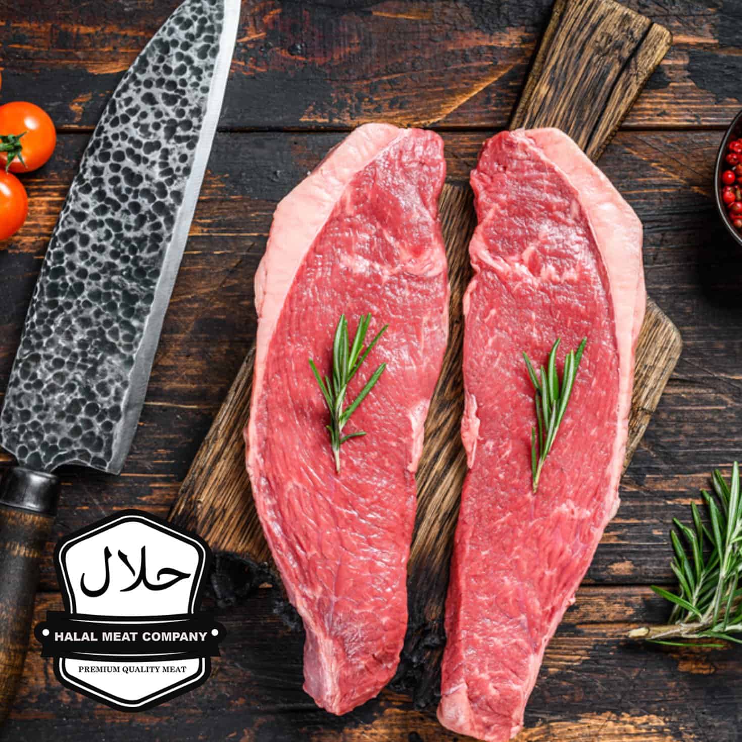 Sirloin Steak with Bone (Per Kg) Halal Meat Company