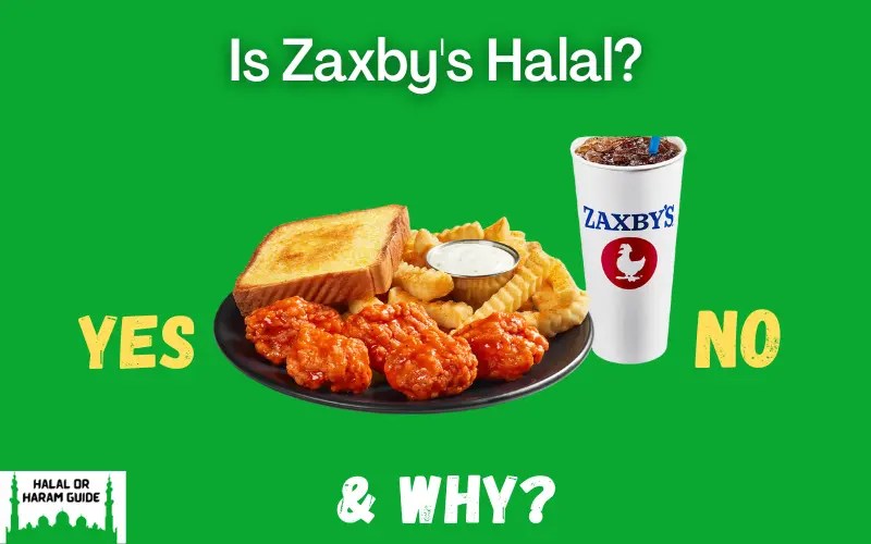 Is ZAXBY'S Halal? (All Clear)