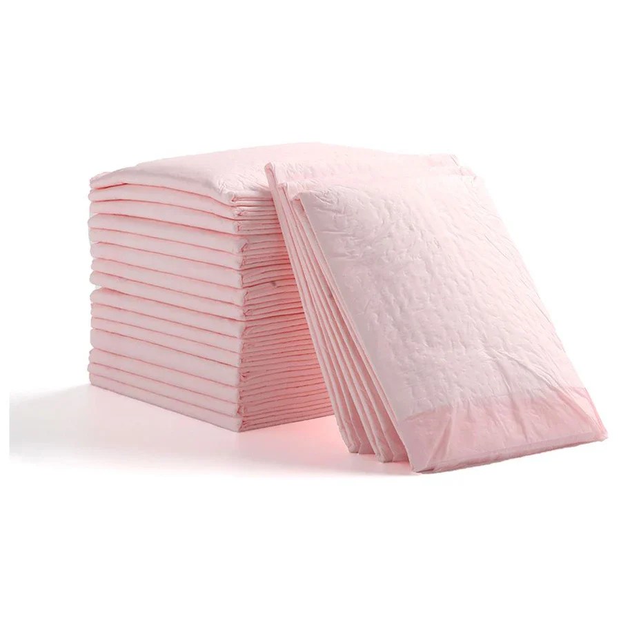 100pcs Pink Disposable Diaper Changing Mats Best price at Halamama
