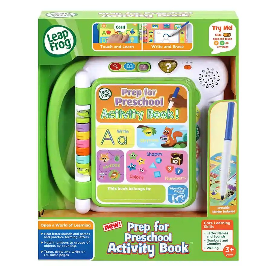 Leapfrog Preschool Activity Book | Best price at Halamama – Halamama.com