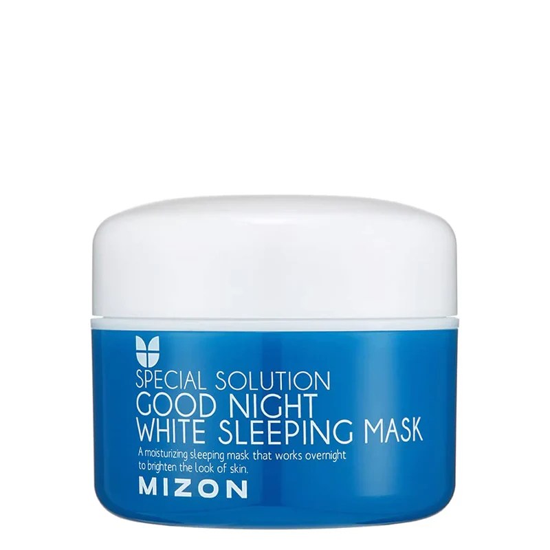 MIZON good night white sleeping mask ماسك النوم للتفتيح من ميزون Halazoon