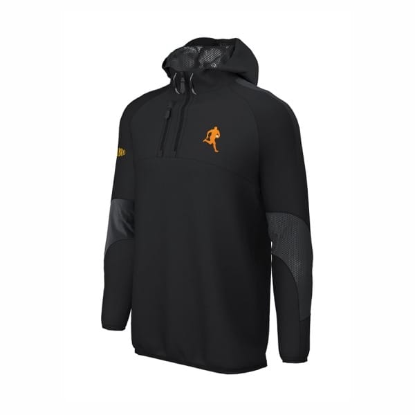 Turnover Rugby Juniors Cratus 1/4 Zip Hooded Jacket Halbro Sportswear